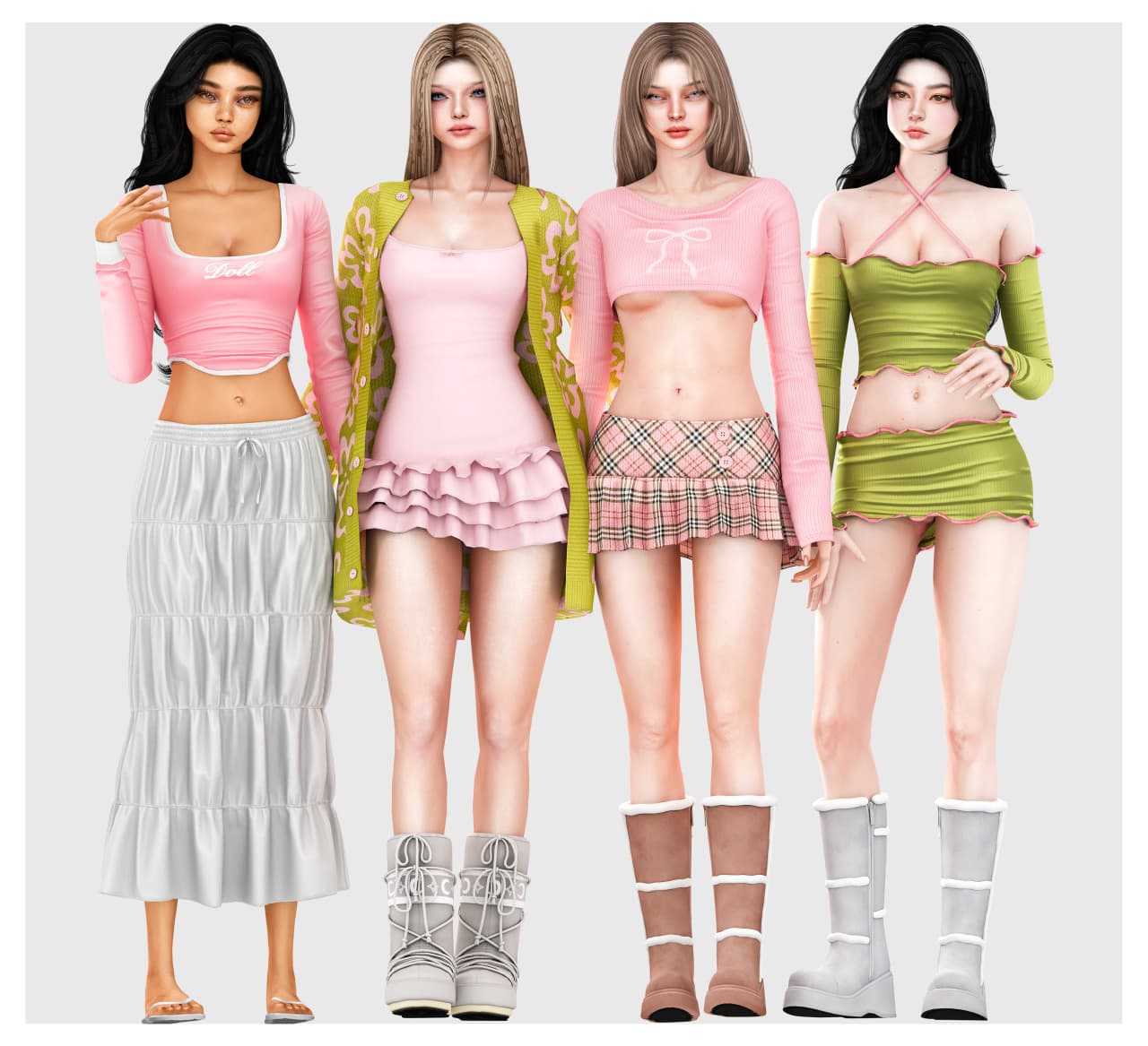 Скриншот мода Коллекция одежды Sugar Bloom Collection